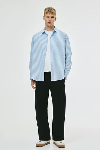 Loose-Fit Poplin Shirt