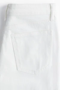 Straight Regular Jeans with Side Stripes
