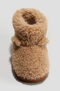 Fluffy-Lined Boots