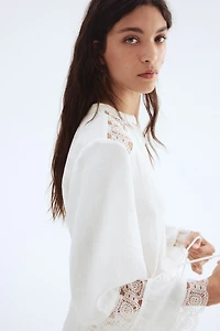 Embroidered-Detail Dress