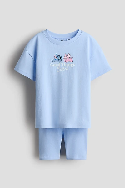 2-Piece Printed Cotton Set