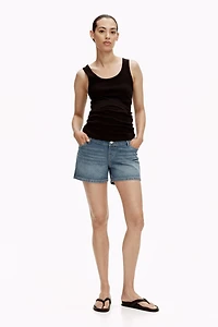 MAMA Denim Shorts