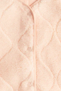Quilted Teddy Fleece Jacket