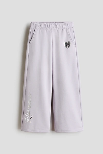 Pantalon de jogging en molleton à motifs imprimés