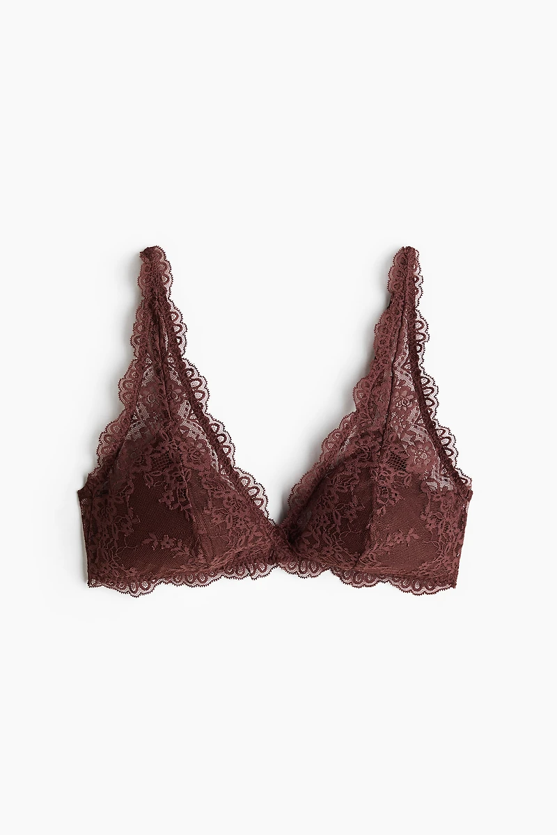 Padded Soft-Cup Lace Bra