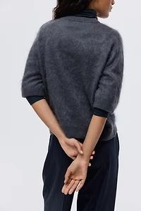 Brushed Cashmere Top