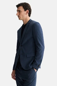 Skinny-Fit Single-Breasted Jacket