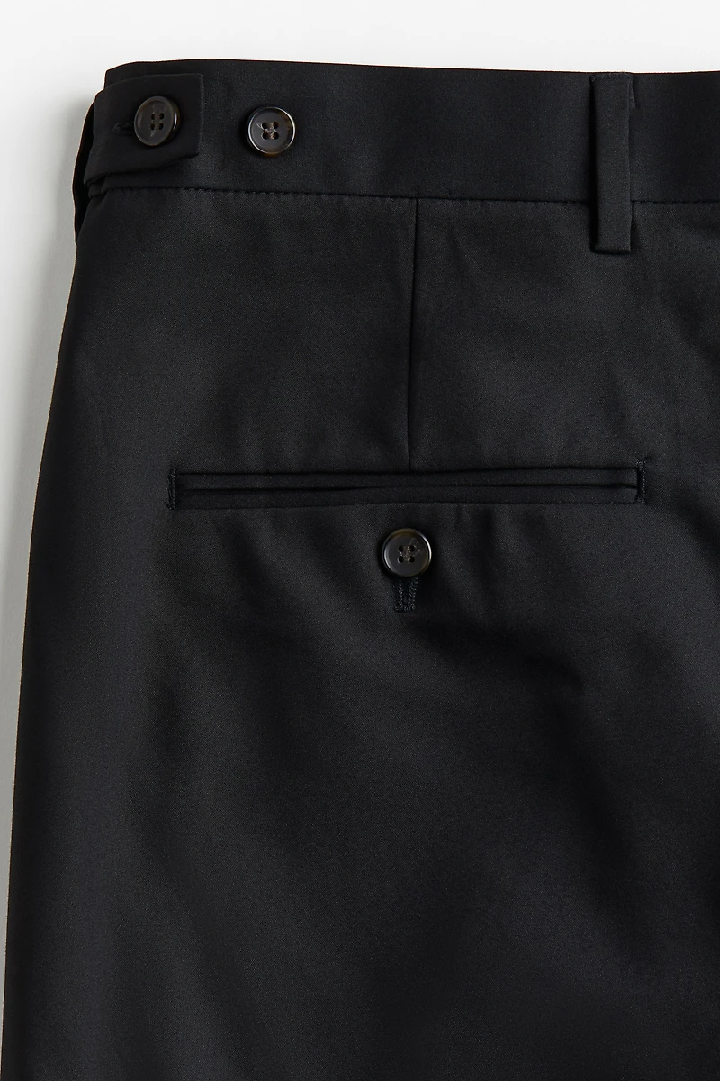 Regular Fit Creased Pants
