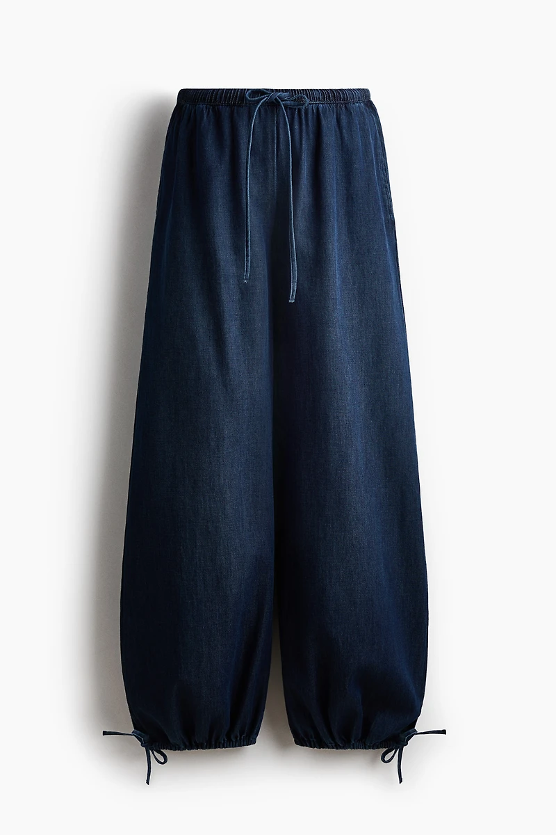 MAMA Balloon-Leg Denim Pants