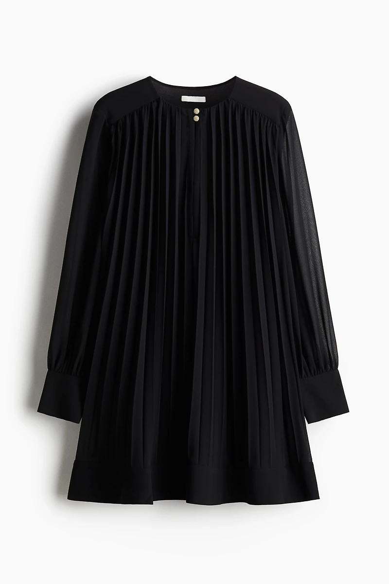 Pleated Dress