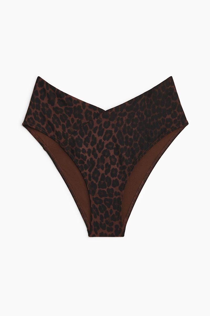 High Rise Cheeky Bikini Bottoms