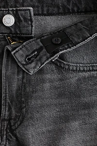 Loose-Fit Bootcut Leg Jeans