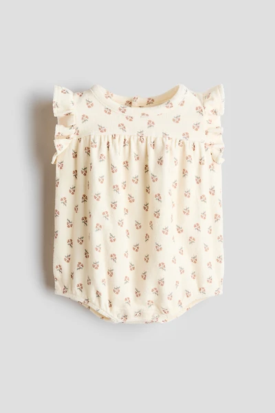 Cotton Terry Romper Suit