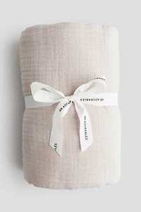 Muslin Crib Duvet Cover Set