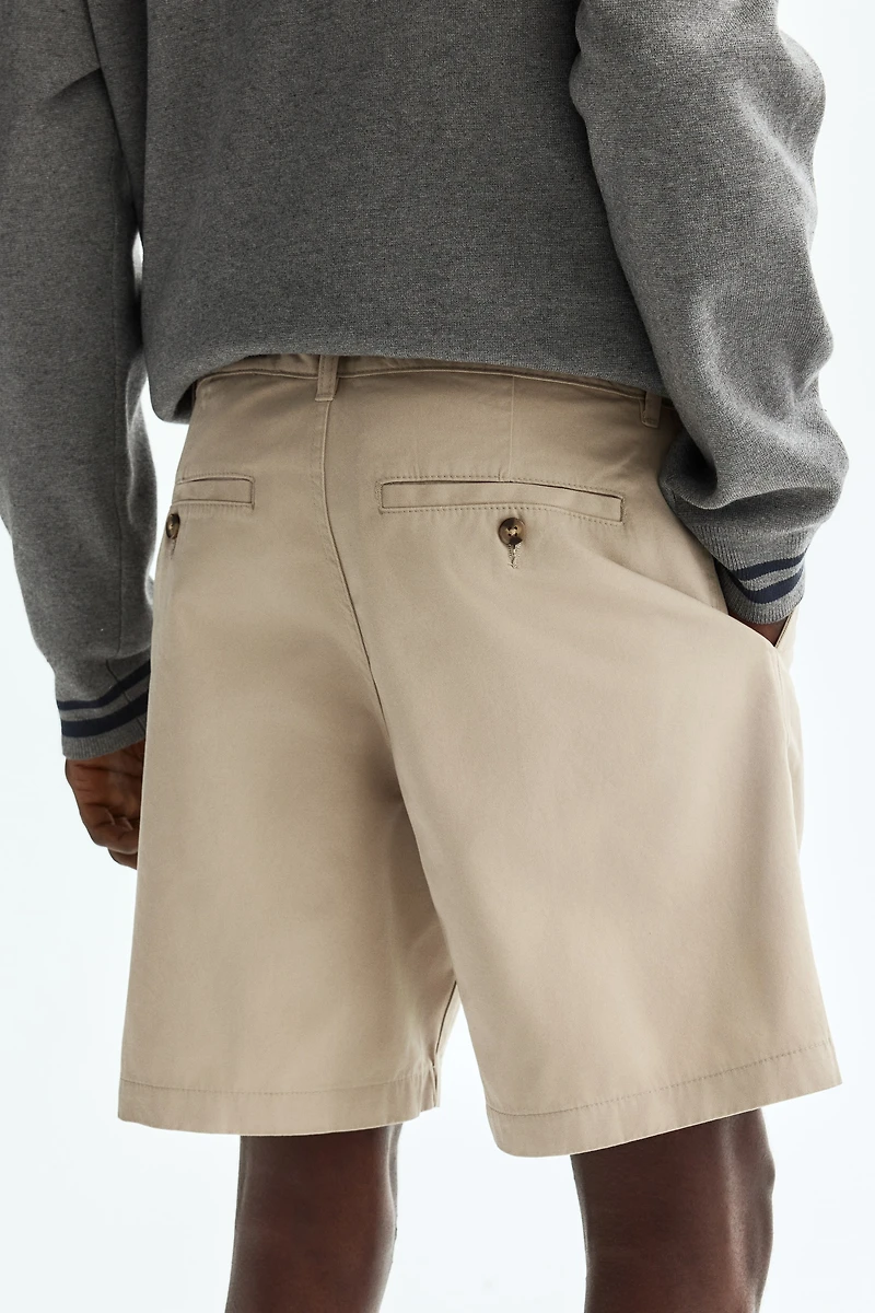 Short en coutil décontracté