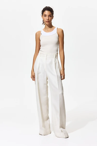 Haut en microfibre avec bretelles fines