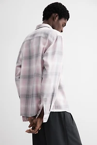 Loose-Fit Flannel Shirt