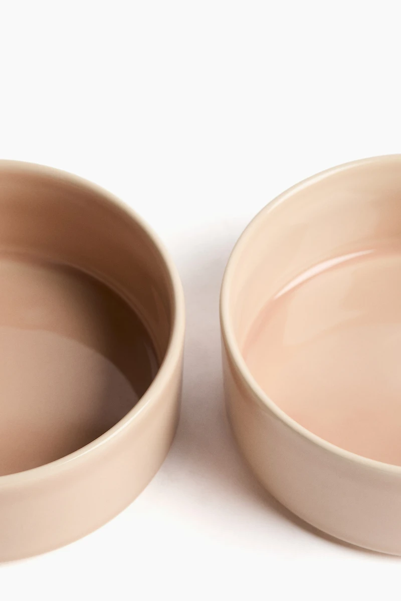 2-Pack Small Stoneware Bowls