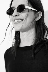 Hexagonal sunglasses