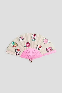 Motif-Detail Folding Fan