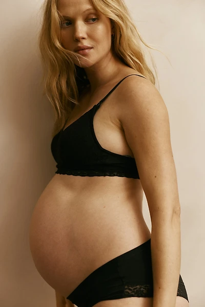 MAMA 2-Pack Padded Lace Nursing Bras