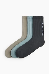 Lot de 3 paires chaussettes sport DryMove🅪