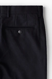 Slim Fit Wool-Blend Pants