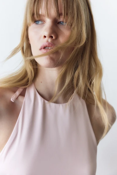 Asymmetric Halterneck Top