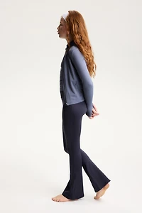 Flared Sports Leggings with DryMove™