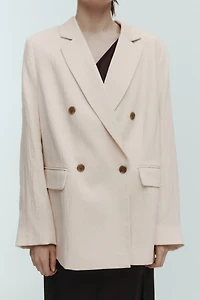 Blazer à fermeture croisée
