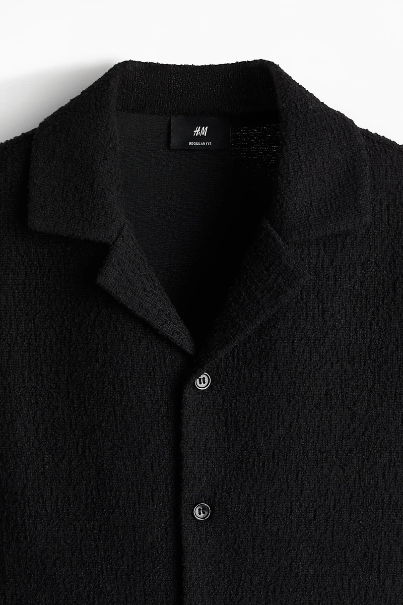 Regular-Fit Textured Resort Shirt