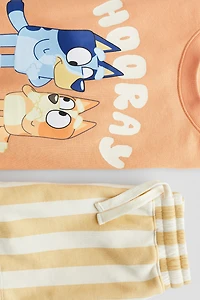 2-piece Printed Sweatshirt Set
