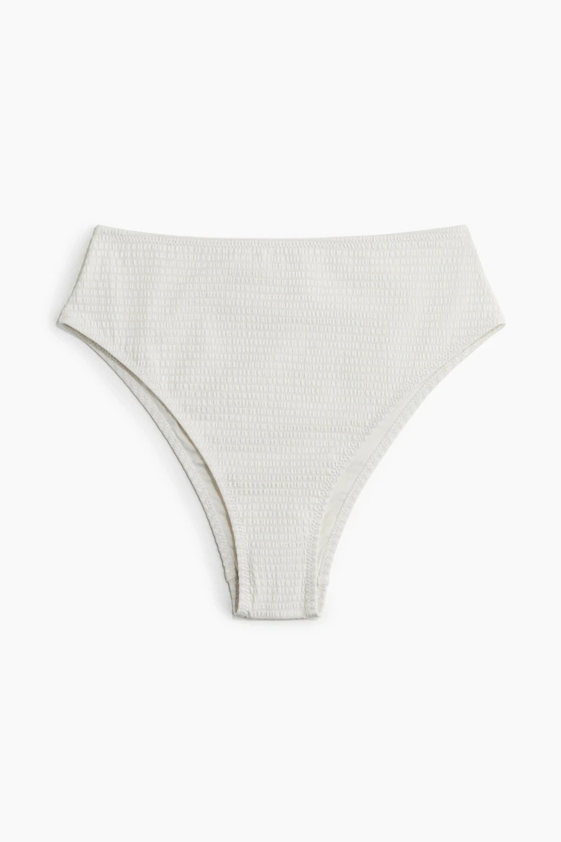High Waist Cheeky Bikini Bottoms