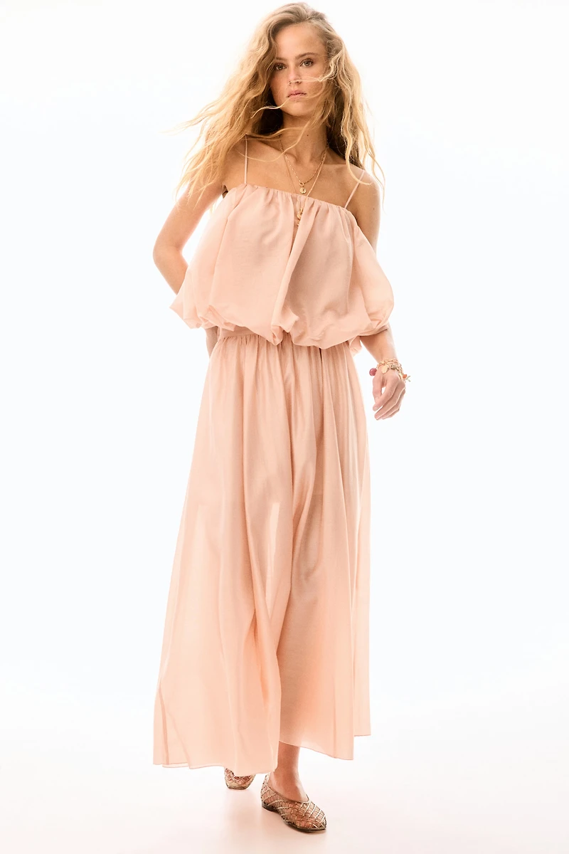 Bubble-Hem Camisole Top