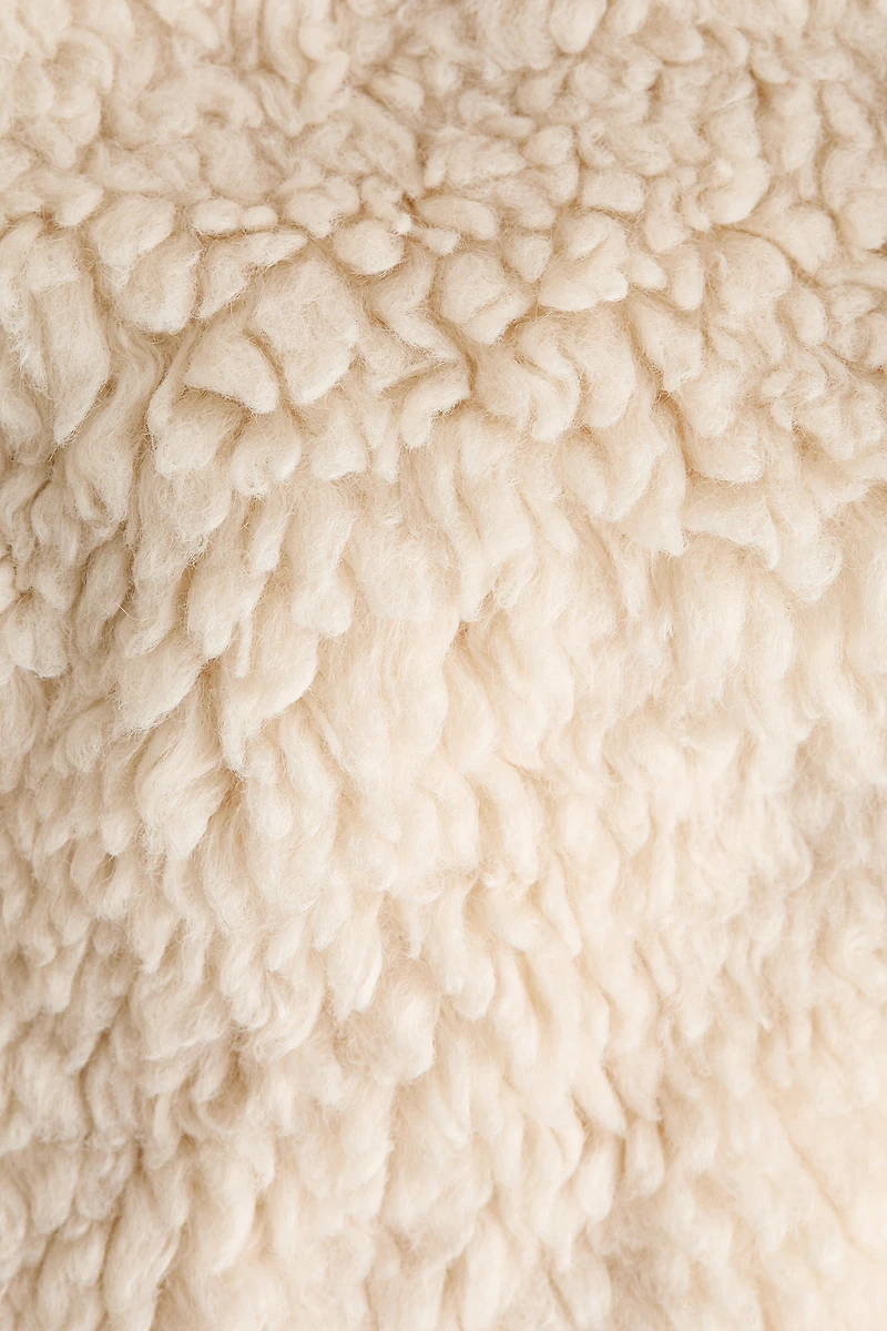 Veste en polar avec col