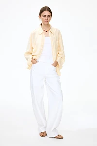 Linen-blend Shirt
