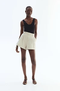 Twill Dress Shorts