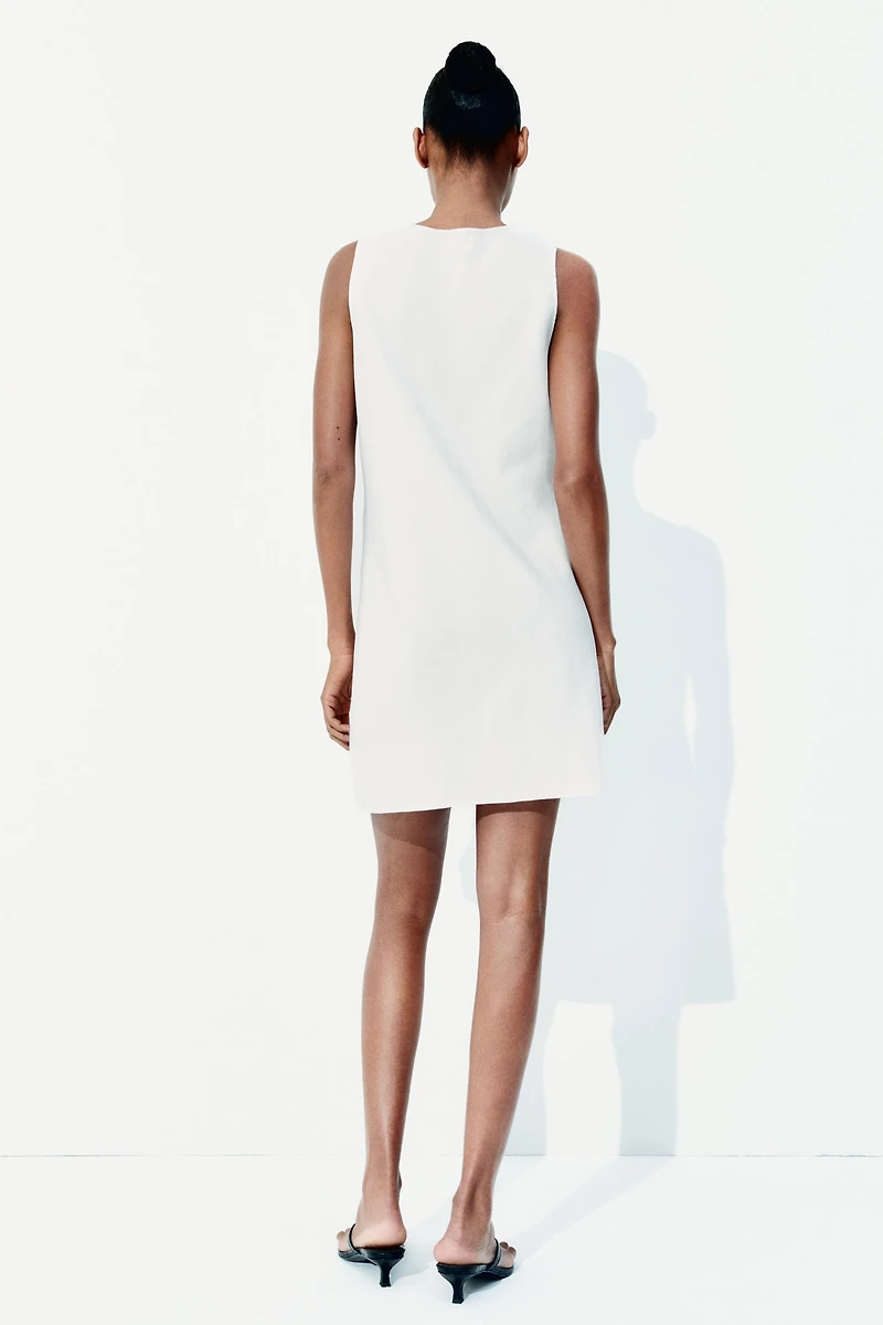 Robe à encolure en V