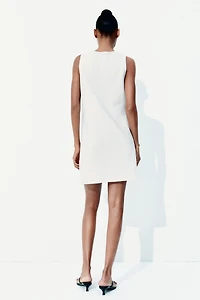 Robe à encolure en V