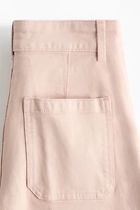 Wide High Ankle Jeans