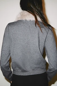 Cardigan with Collar