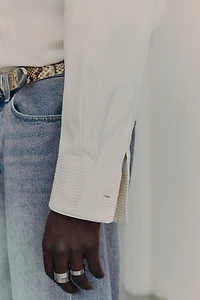 Jacquard-Weave Shirt