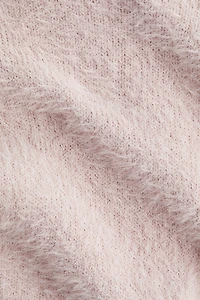 Chandail en fin tricot brossé