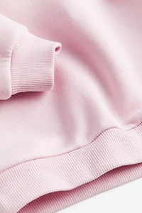 Ruffle-trimmed Sweatshirt
