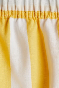 Linen-Blend Shorts