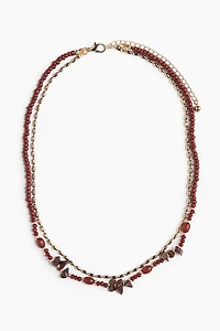 Collier à deux rangs