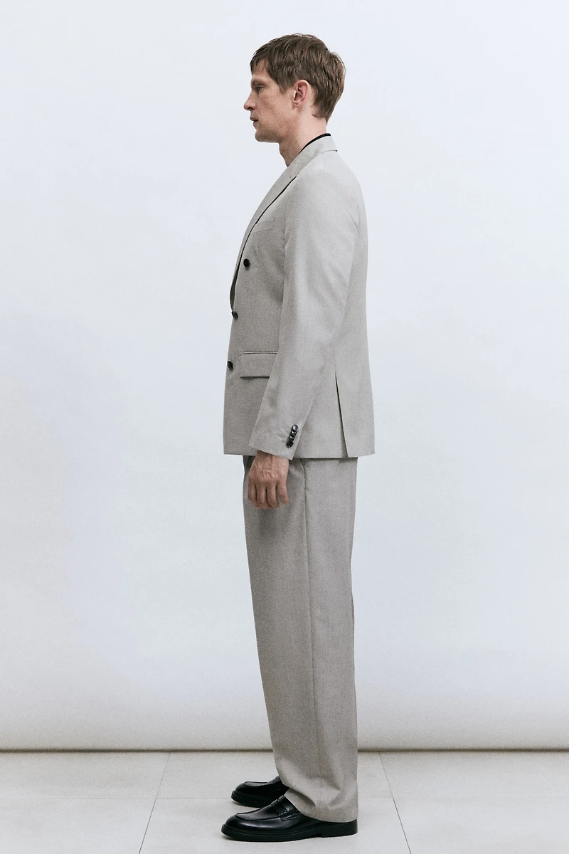 Regular-Fit Suit Pants