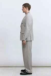 Regular-Fit Suit Pants