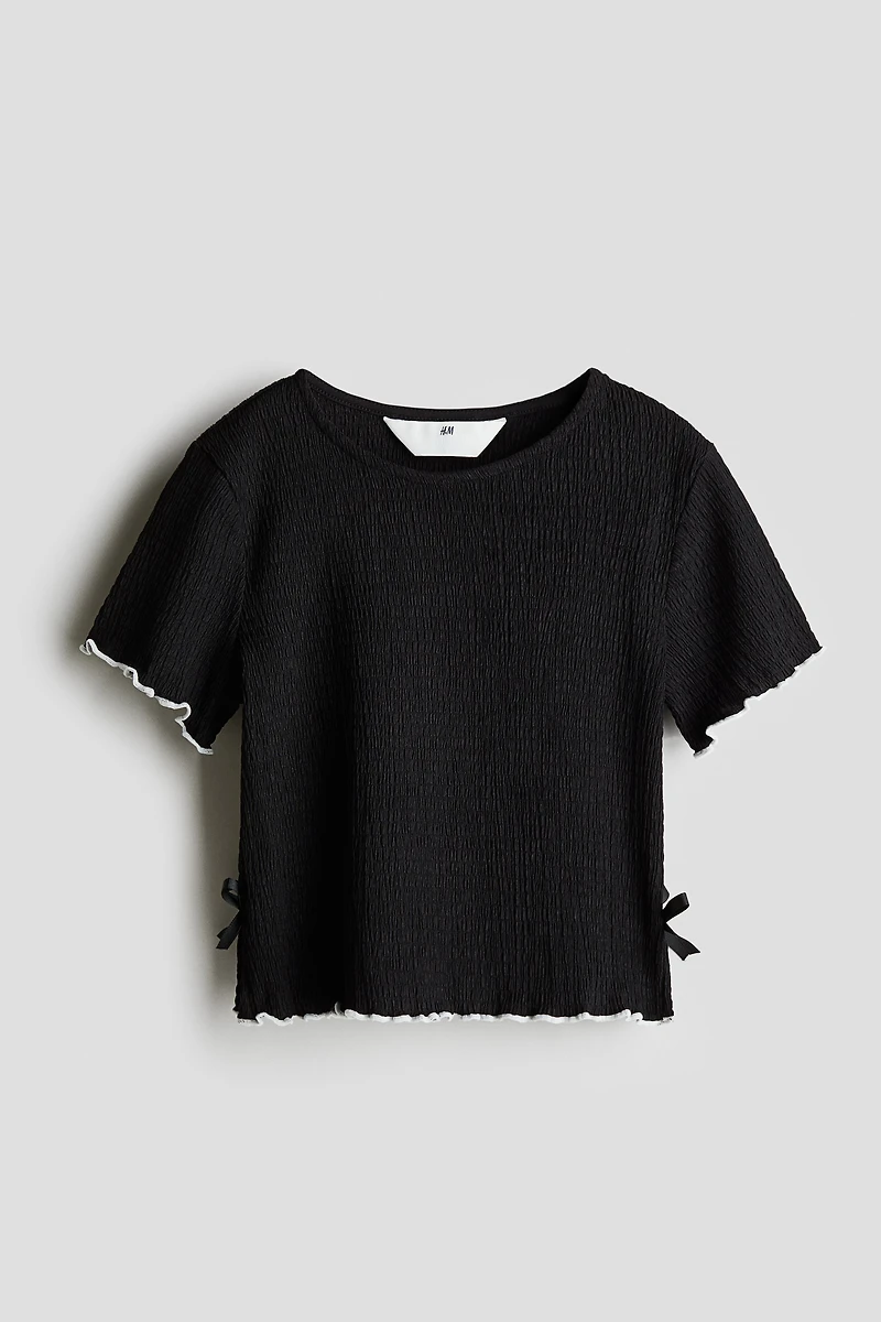 Bow-Detail Top