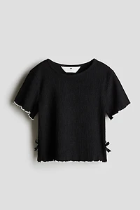 Bow-Detail Top